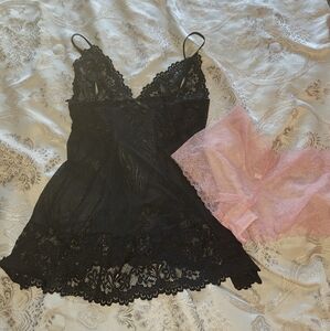 Geisha3 babydoll lingerie and panty set